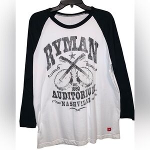Ryman Auditorium Nashville Jersey T-Shirt Size XL